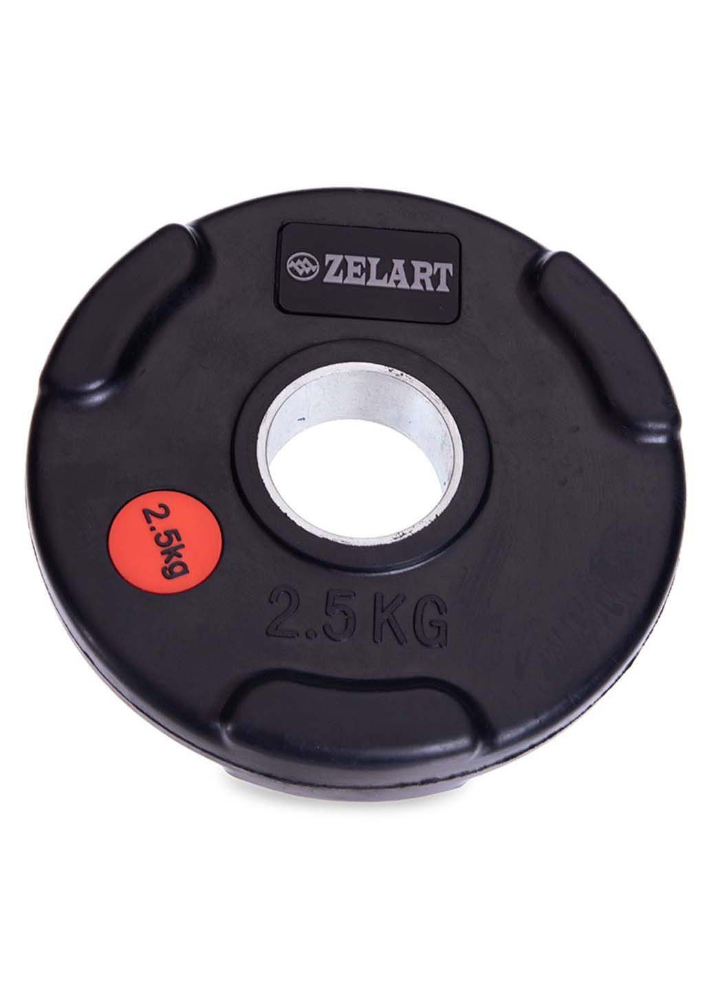 Блины диски обрезиненные Z-HIT TA-5160 2,5 кг Zelart (286043499)