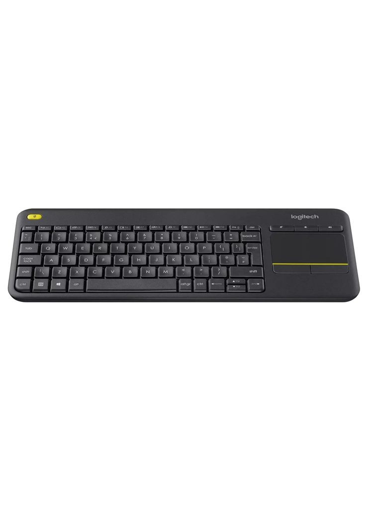 Клавіатура (920-007145) Logitech K400 Plus Touch Wireless UA Black (300794326)