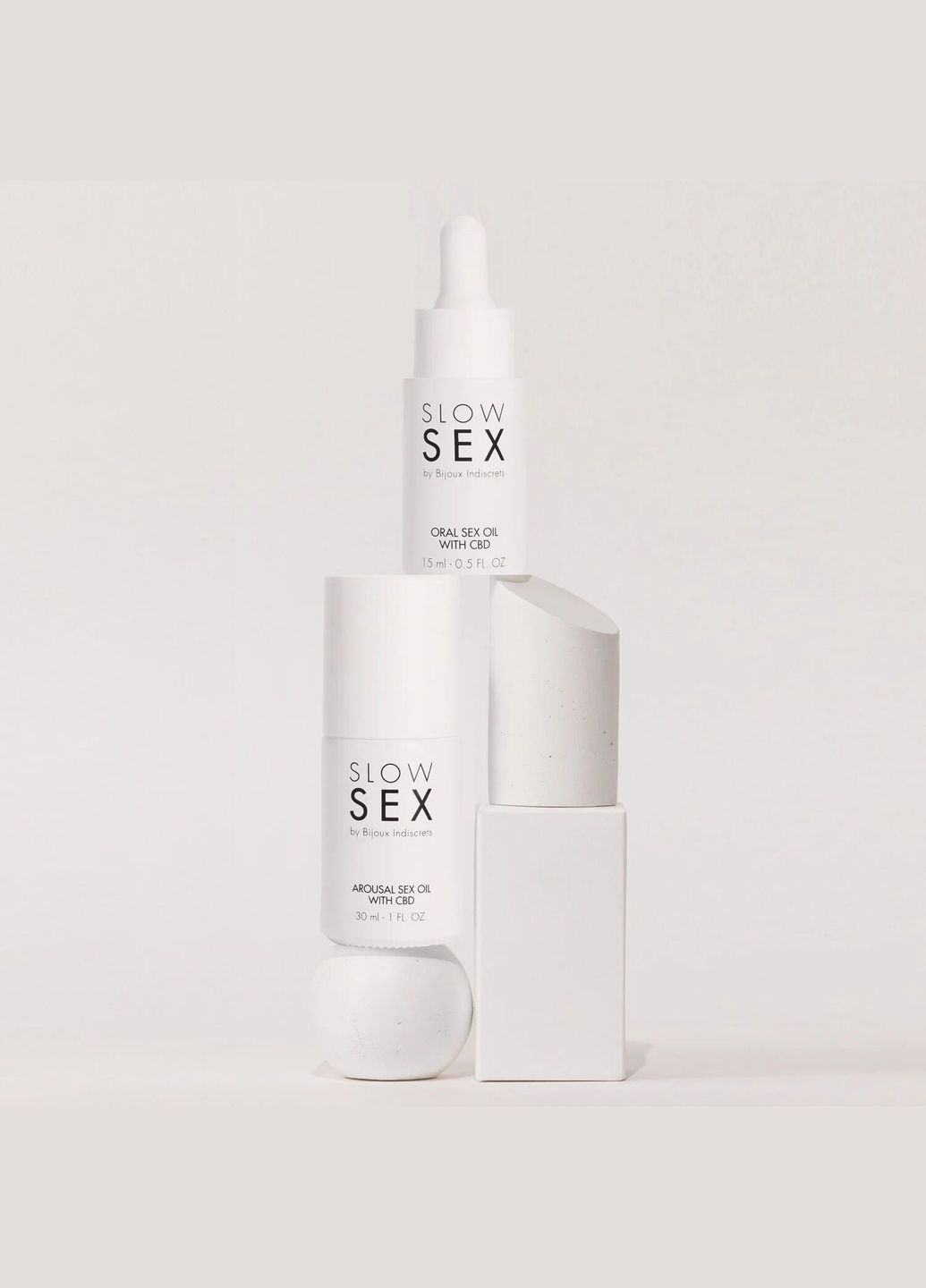 Олія для збудження SLOW SEX Arousal Sex Oil CBD (30 мл) Bijoux Indiscrets (335389392)