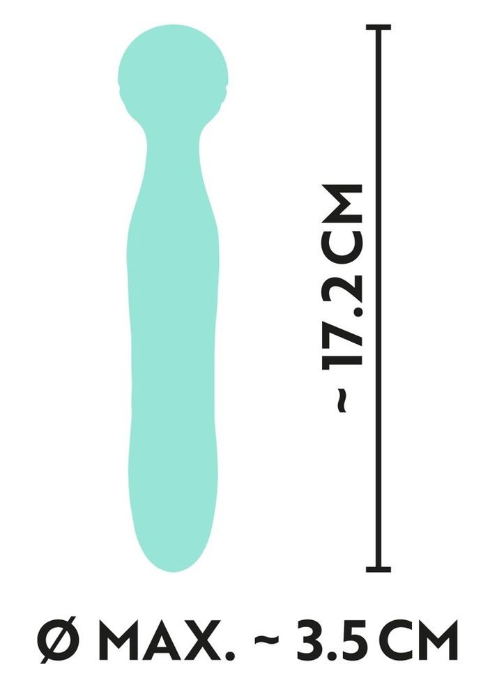 Вибратор-микрофон мини Cuties, лазурный You2Toys (306441709)