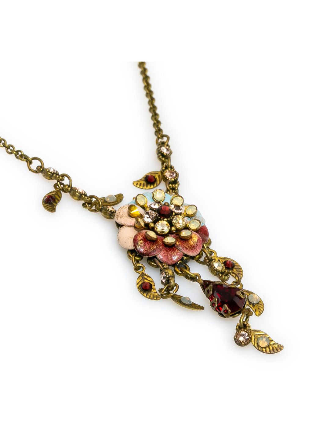 Кольє "Барокова Фантазія" з рубіновими кристалами Swarovski Michal Negrin (346241946)