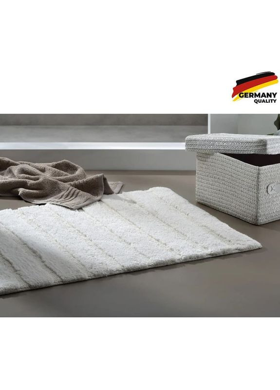 Коврик для ванной Megan 80 х 50 х 1.6 см White (23581) Kela (323109177)