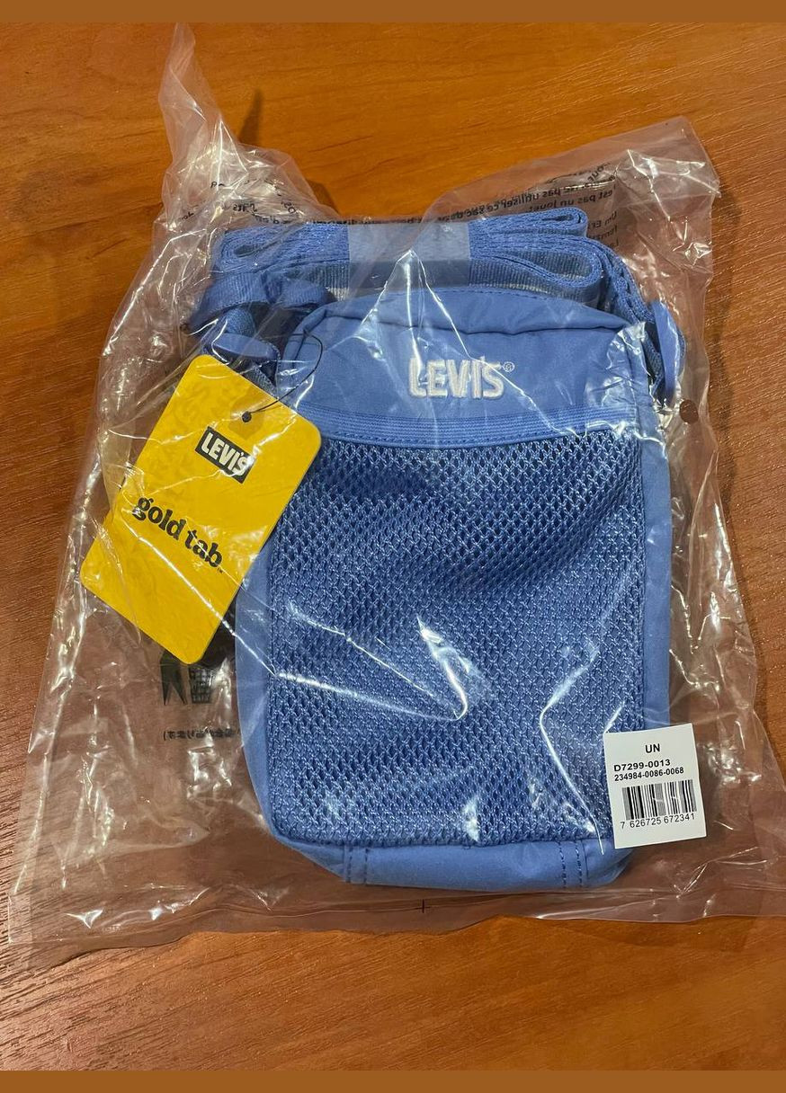 Мессенджер небольшая сумка на плечо унисекс Levi's Gold Tab Mini Crossbody Bag (301537307)