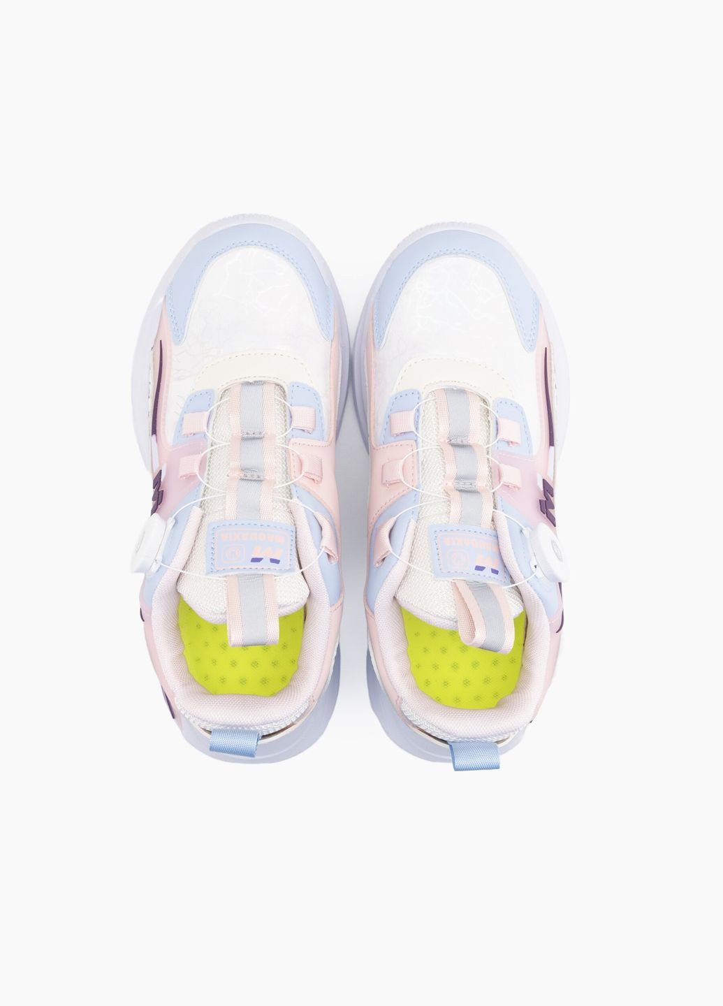 Білі всесезонні кросівки для дівчинки m2298-5 білий (2000989882329d)(sn) shop (2000989882329) No Brand