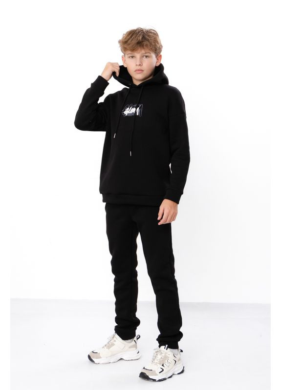 Теплий костюм для хлопчика (худі та штани-джогери) з написом (p-18560) Носи своє (368992103)