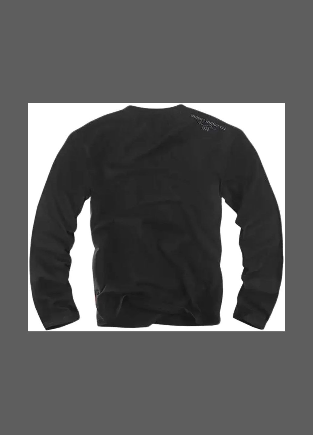 Чорна лонгслів division 44 ls93bk Dobermans Aggressive