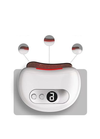 Масажер для обличчя/шиї USB зі скребком гуаша Home (341249211)