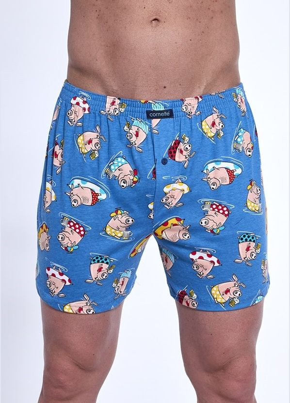 Мужские семейные трусы с рисунком Cornette (324745414)