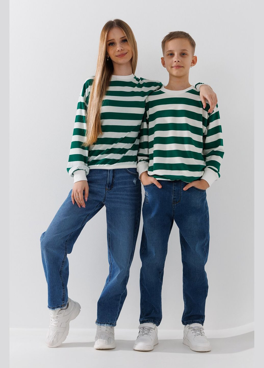 First Kids свитшот с узором унисекс 0067 158 см зеленый shop (2000990882523) зеленый повседневный