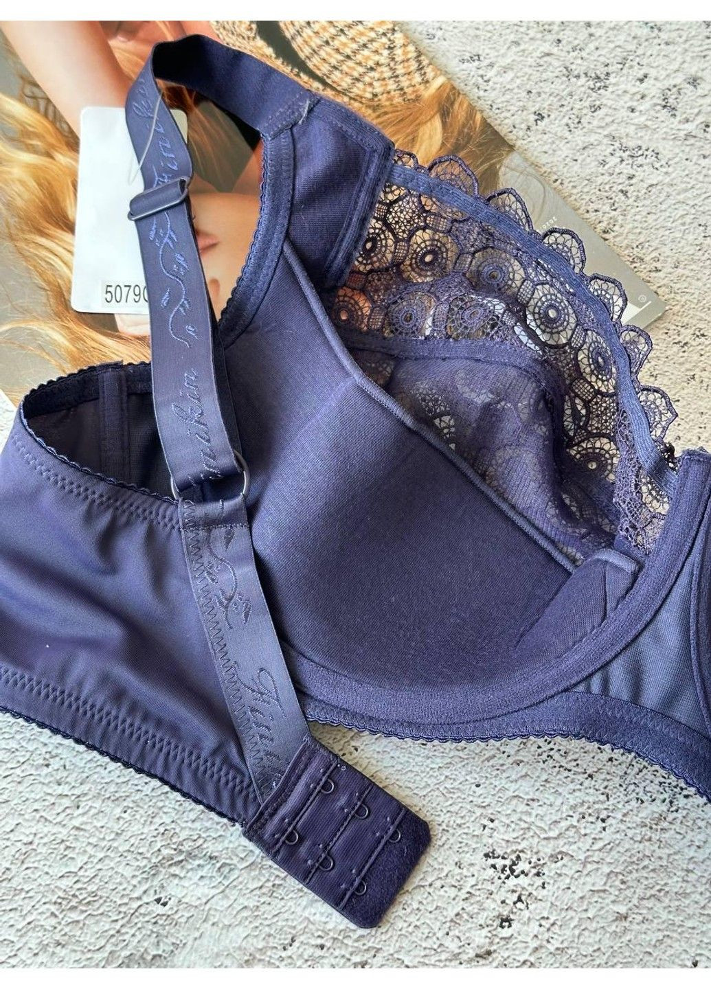 Бузковий фіолетовий бюстгальтер великого розміру на чашку g Finikin