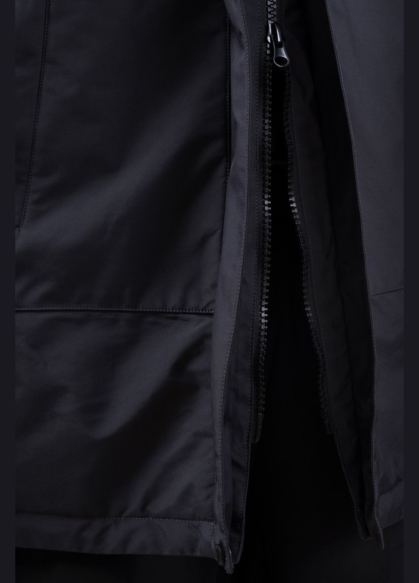 Бежевая зимняя парка nf 71005 сера Freever