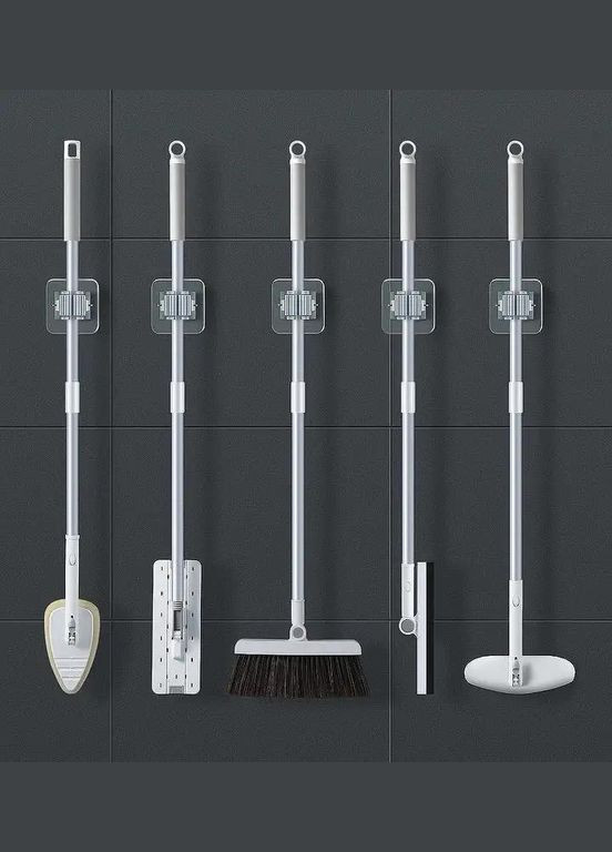 Держатель для швабры, самоклеящиеся, пластиковый 2шт China (323158463)