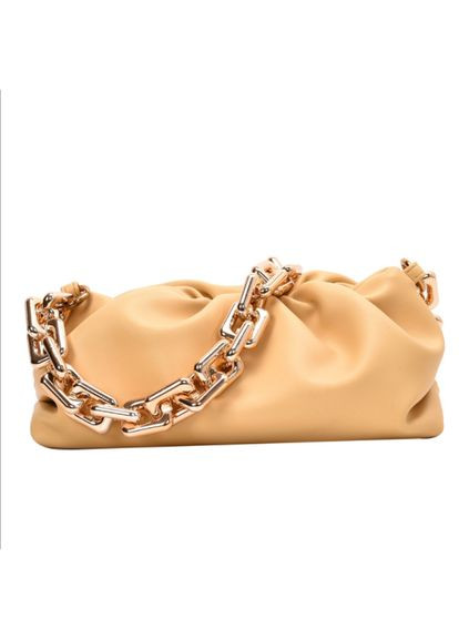 Стильна жіноча сумка з якісної екошкіри жовта (4419-2) MAVKA (330133618)