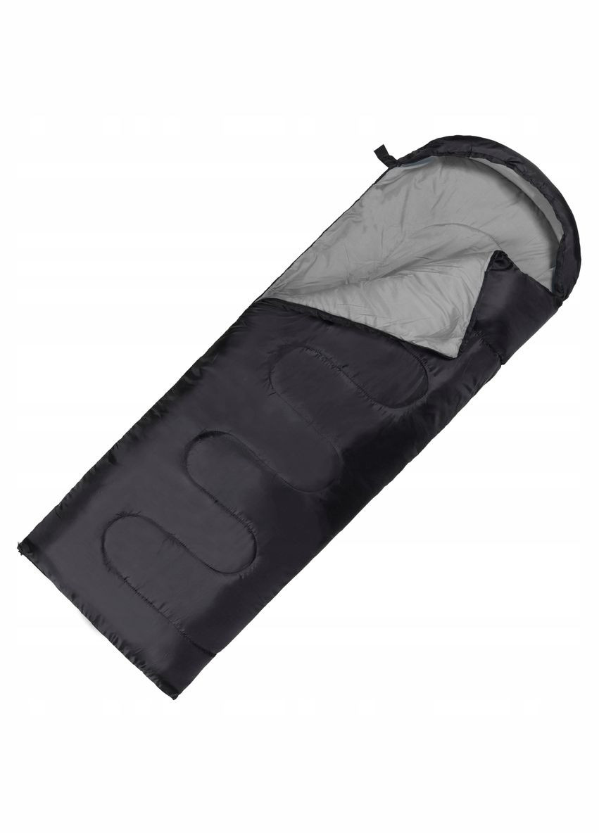 Спальный мешок (спальник) одеяло +2...+21°C R Black/Grey SportVida SV-CC0062 (297082689)