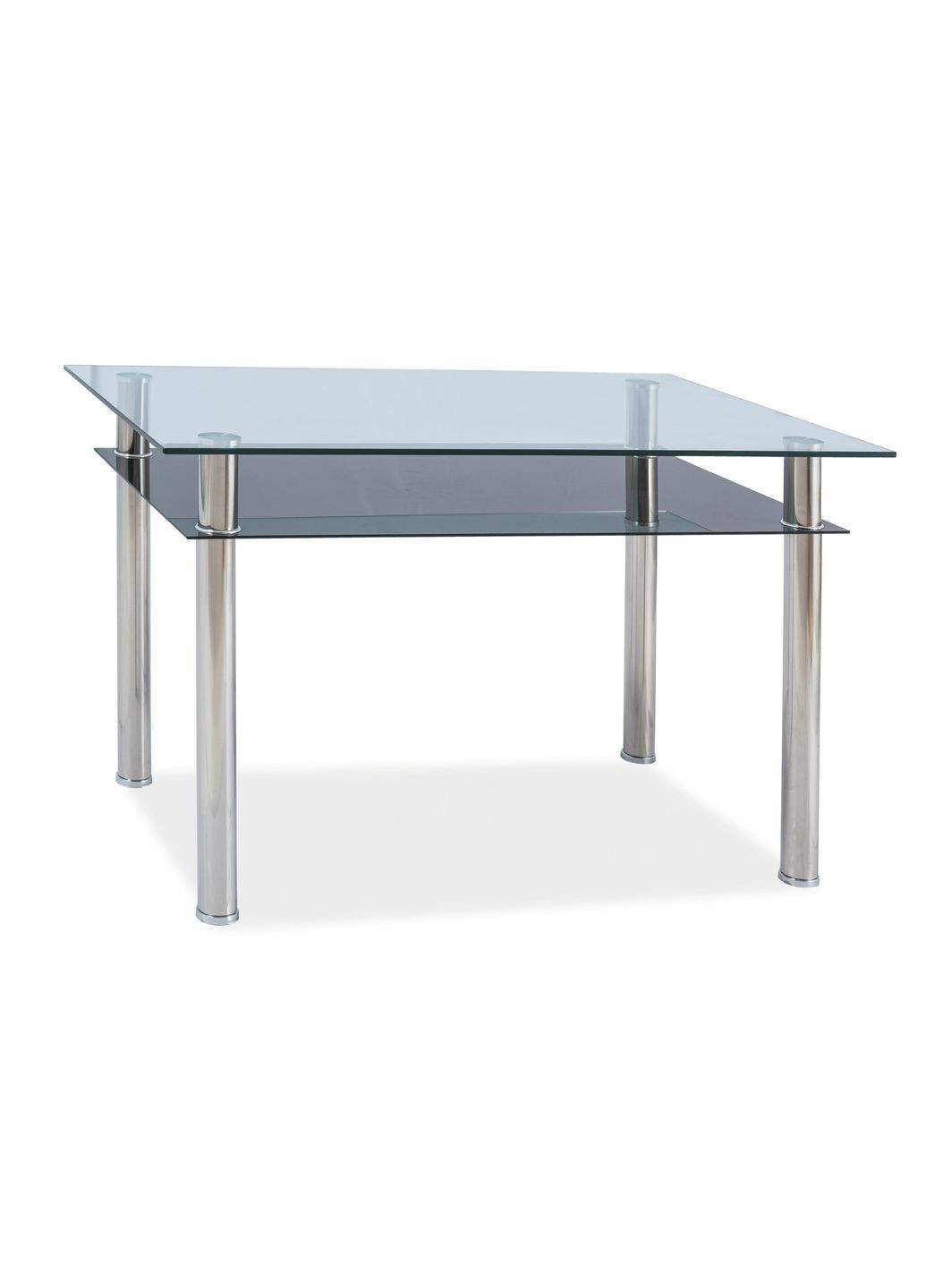 Стіл обідній Madras 90 х 60 см Прозорий MADRASTCCH90 Signal (372178266)