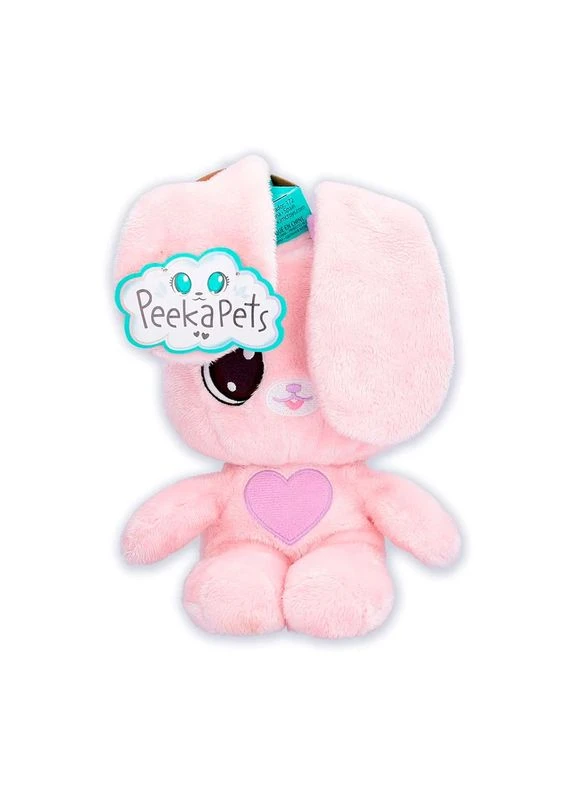Мягкая игрушка РОЗОВЫЙ КРОЛИК Peekapets (377846812)