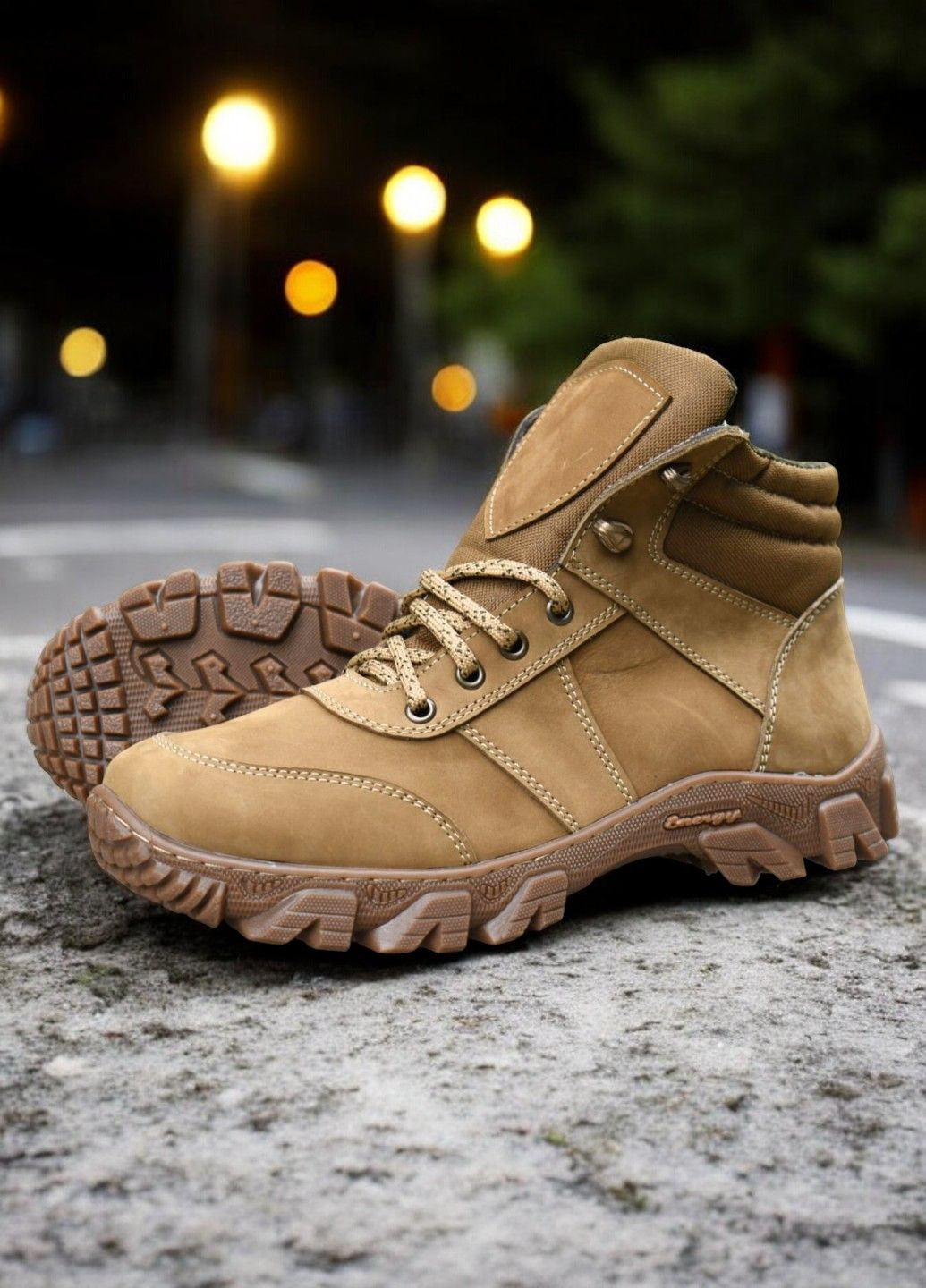 Військові Чоловічі Тактичні Берці Демісезонні. 36-48р Койот. Зносостійка підошва! MSDM-1018 No Brand (301137980)