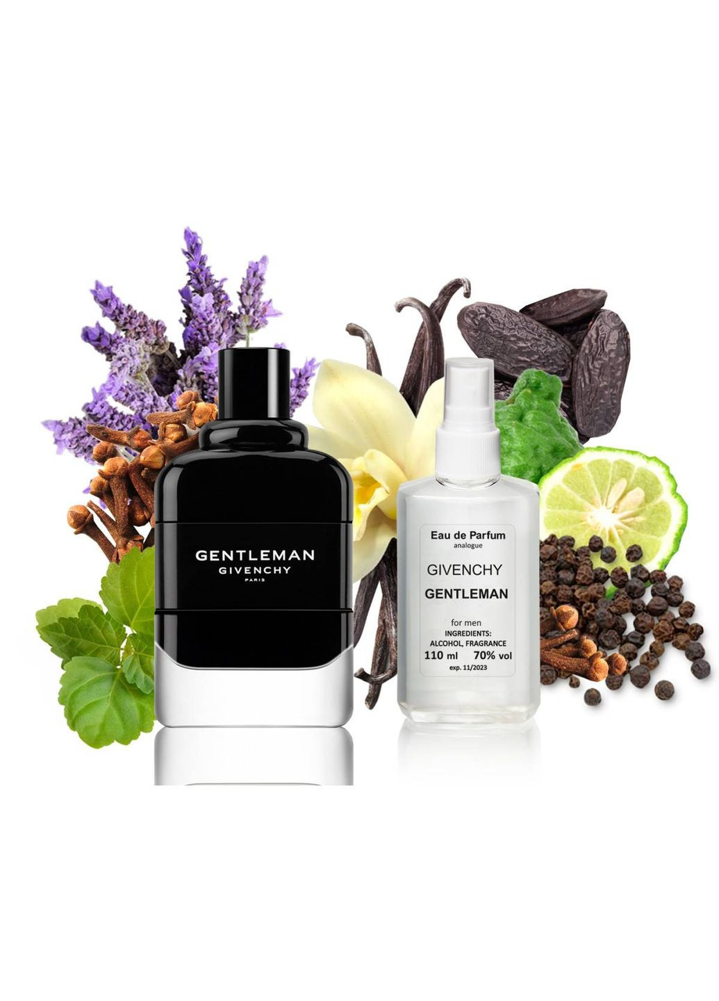 Чоловічий парфум Gentleman - Parfum Analogue 110ml No Brand (331645459)