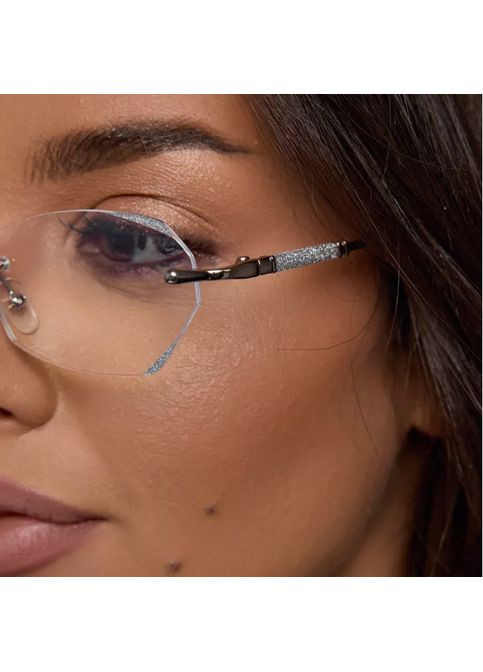 Жіночі безоправні окуляри для зору – легкий стиль і зручність. Код: 205 C1 Fabia Monti (363867019)