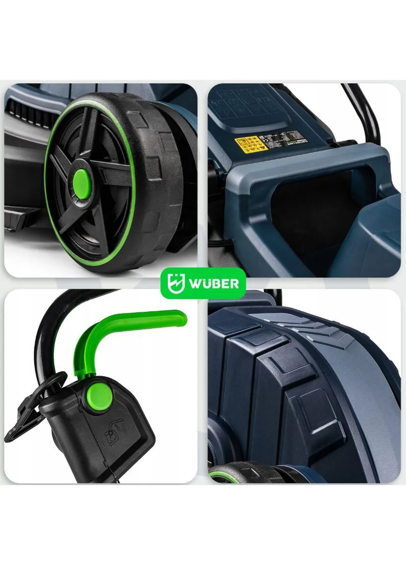Газонокосарка електрична 1200 Вт 30 л Wuber (380516892)