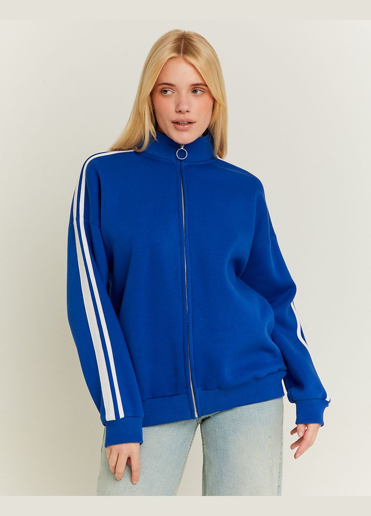 Синій кофта Tally Weijl однотонний (294964658)