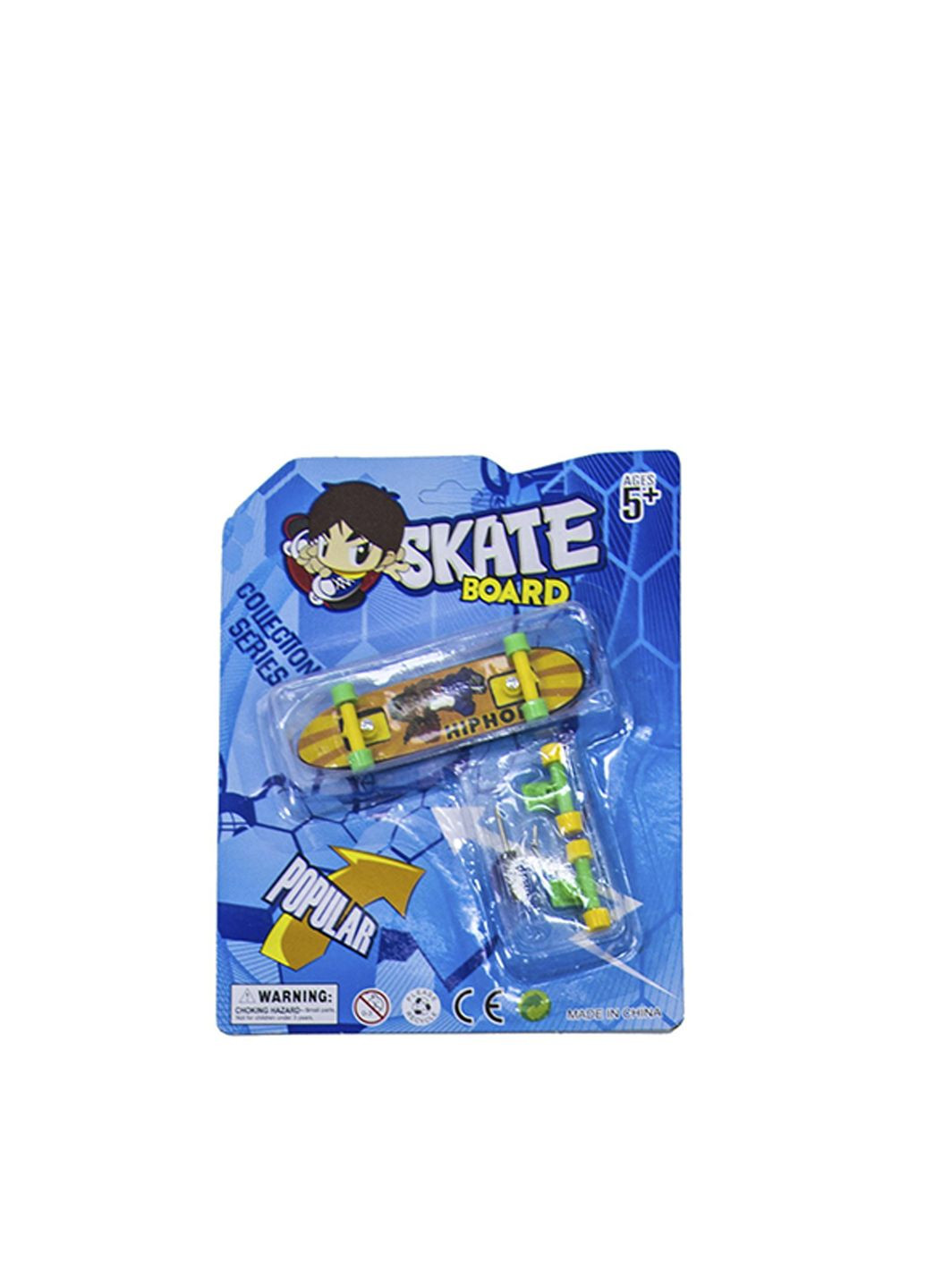 Дитяча іграшка - Пальчиковий скейтборд колір різнокольоровий ЦБ-00283375 No Brand (352539250)