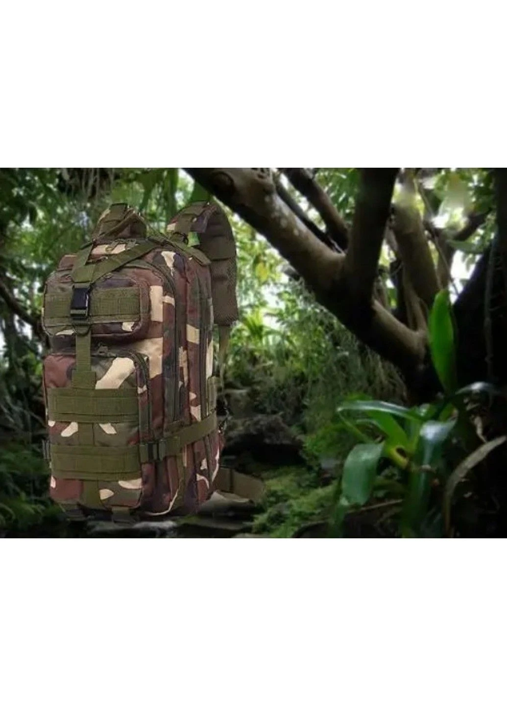 Тактический рюкзак Woodland 28л с системой Molle (полиэстер 600D) No Brand (332636670)