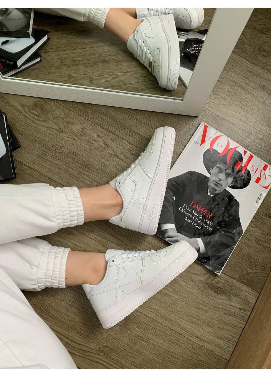 Кроссовки женские Nike Air Force 1 Low '07 White CW2288 Найк Аир Форс 1 белые демисезоны (366337145)