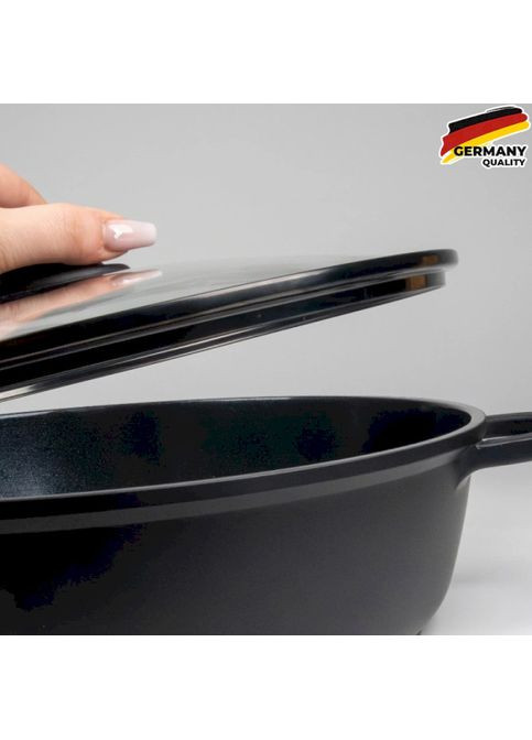 Сотейник з кришкою Atura 32см Black (15167) Kela (329143002)