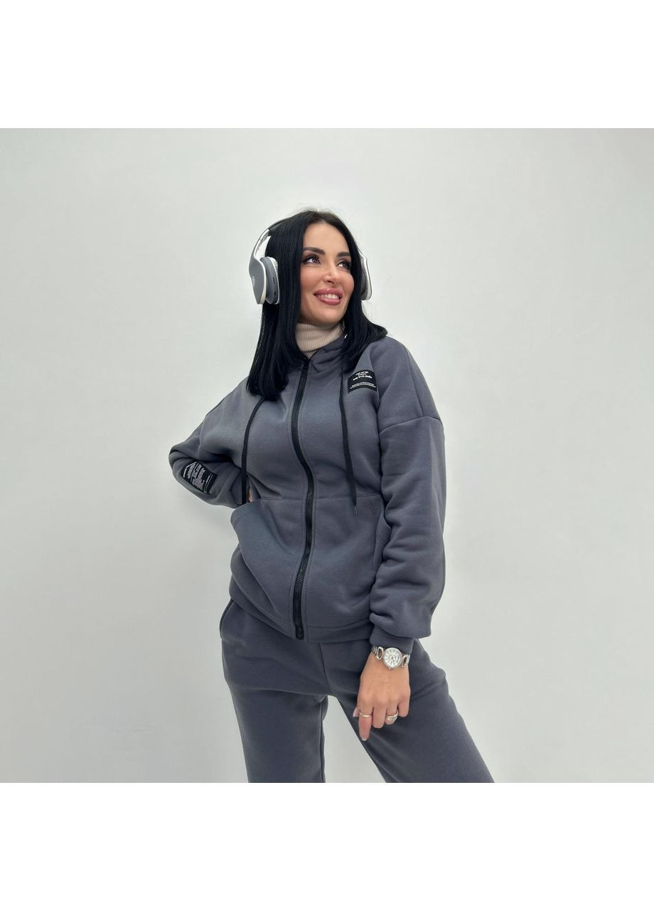 Жіночий спортивний костюм з нашивками Fashion (360769183)