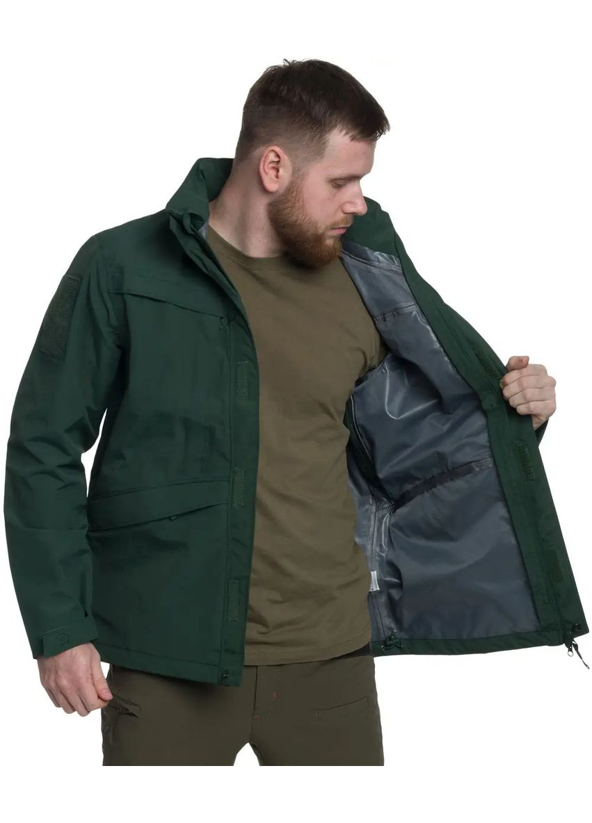 Комбинированная демисезонная куртка hurricane shell jacket forest green Pentagon