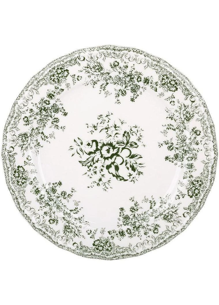 Фарфоровые тарелки "Vintage Rose" Ø27.5см, 6 обеденных тарелок BonaDi (388535633)