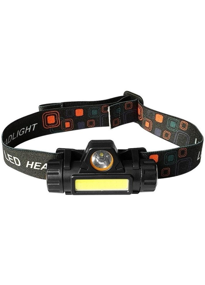 Фонарь налобный CWa РН2 5W 2 лампы XPE+COM 500 LM Черный (98541254) No Brand (342122402)