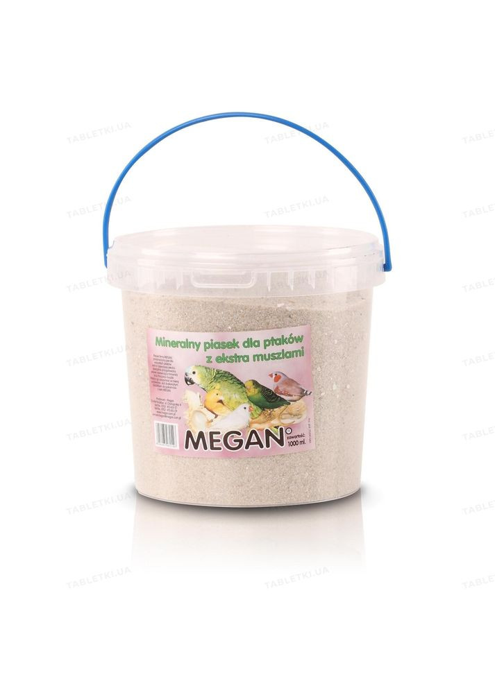 Песок для птиц с ракушками 1 л 82546 Megan (270949013)