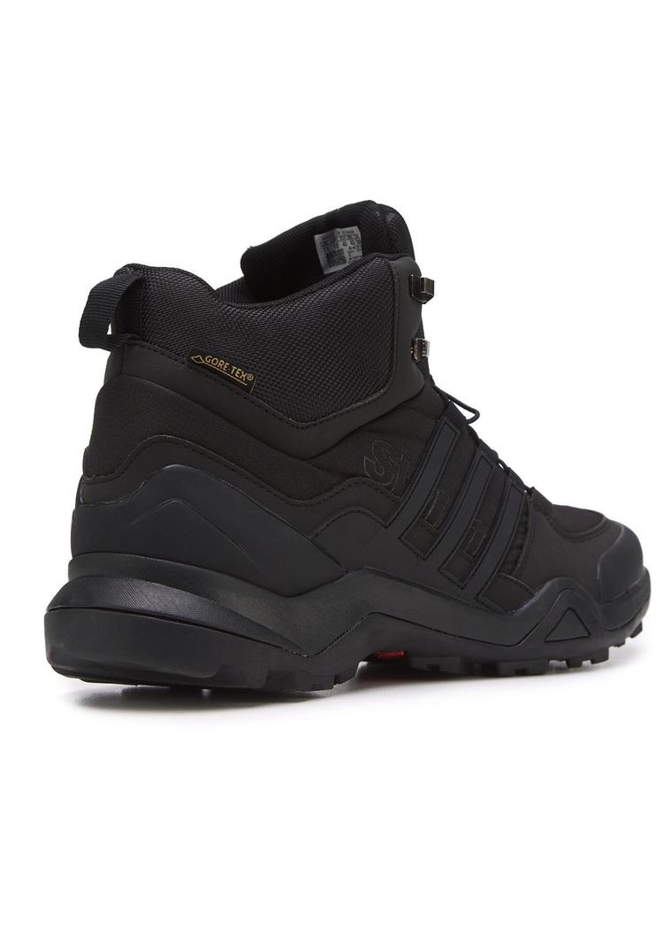 Чорні Осінні кросівки чоловічі adidas terrex gore-tex high termo black адідас No Brand