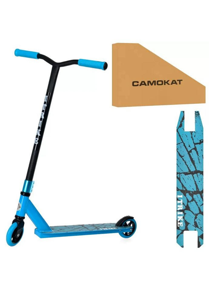 Самокат SR 2-066-6-BL Алюм + сталь, трюковий, HIC iTrike (359474413)