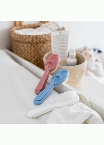 Щітка для волосся з гребінцем - біла 56/160_whi CANPOL Canpol Babies (301589826)