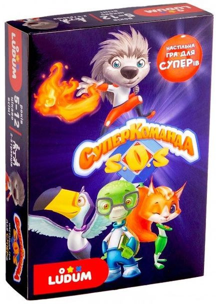 Настольная игра "Суперкоманда" LS3046-52 русский язык Ludum (365639640)