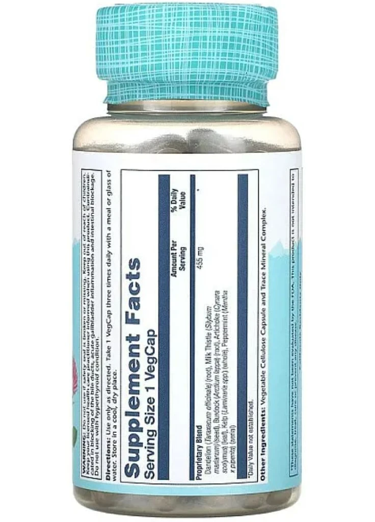 Защита печени Liver Blend SP-13 100 капсул Solaray (357342680)