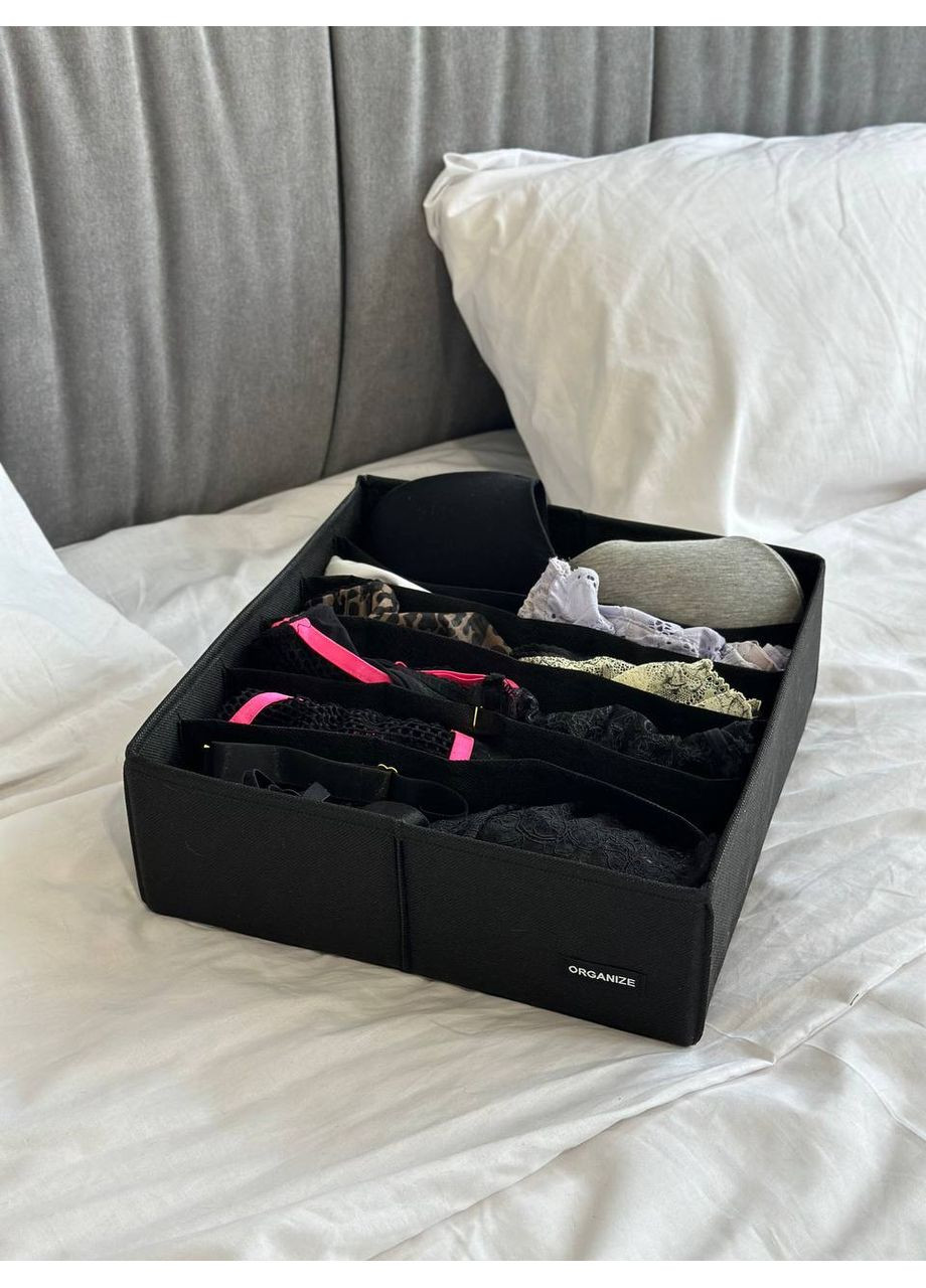 Набір органайзерів для нижньої білизни 3 шт (білий) Organize (356473636)