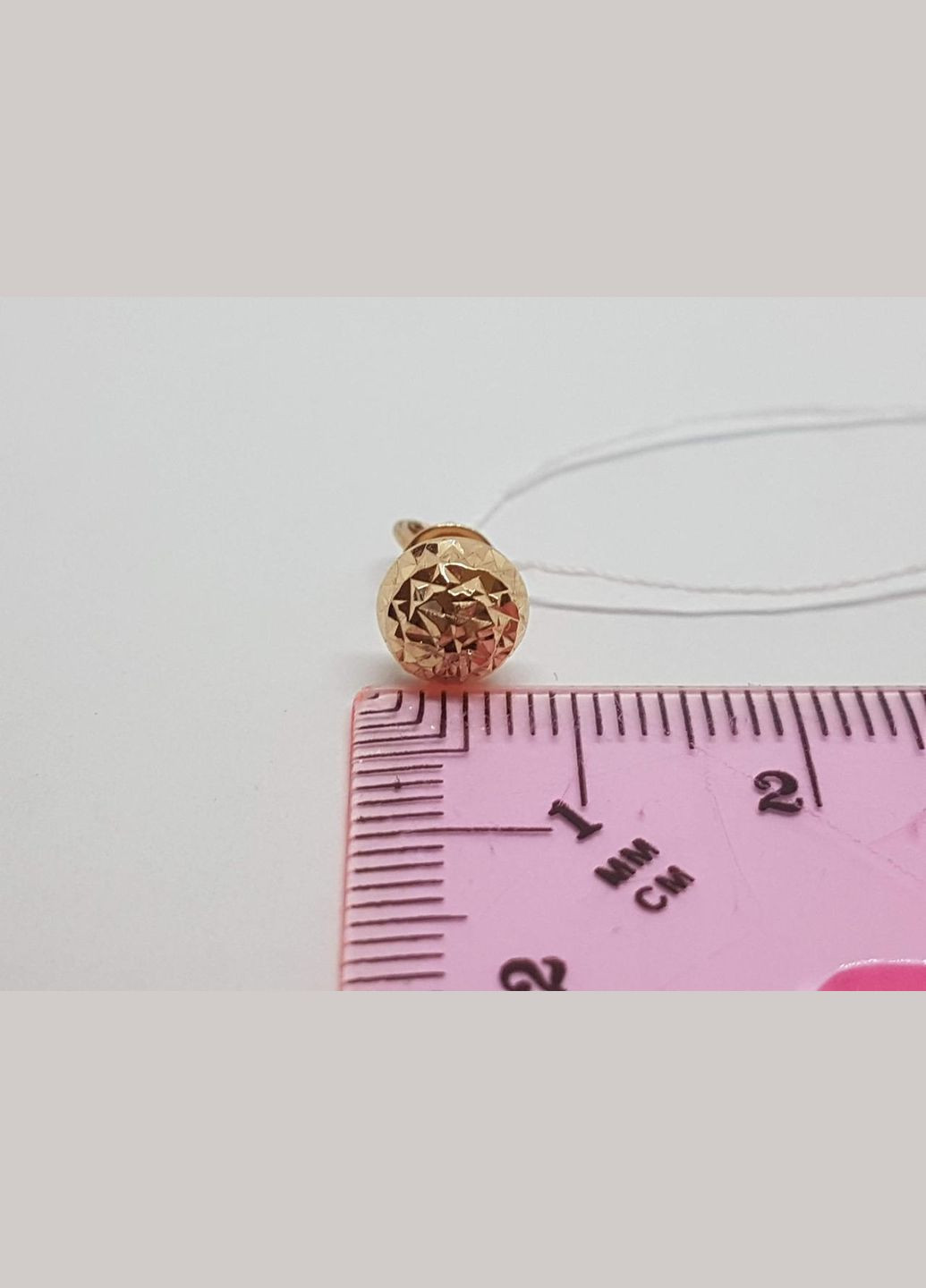 Золотые серьги-пуссеты. 210147_7 FAVORITUM (302021223)