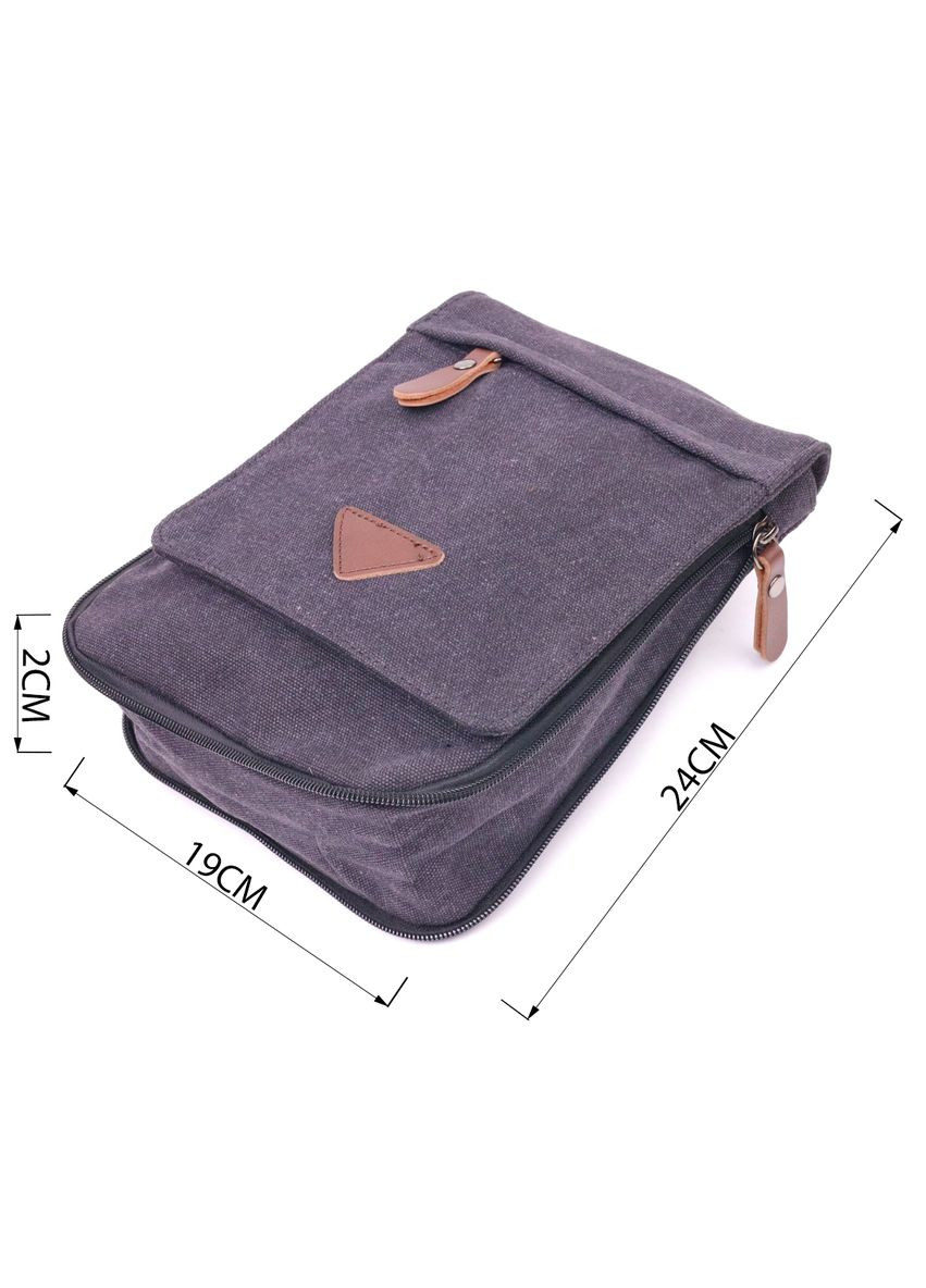 Мужская текстильная сумка через плечо кросбоди 21265 Vintage (329196673)