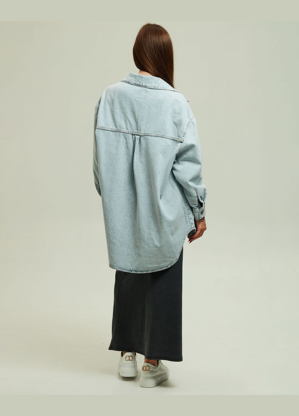 Голубой кэжуал рубашка Dilvin