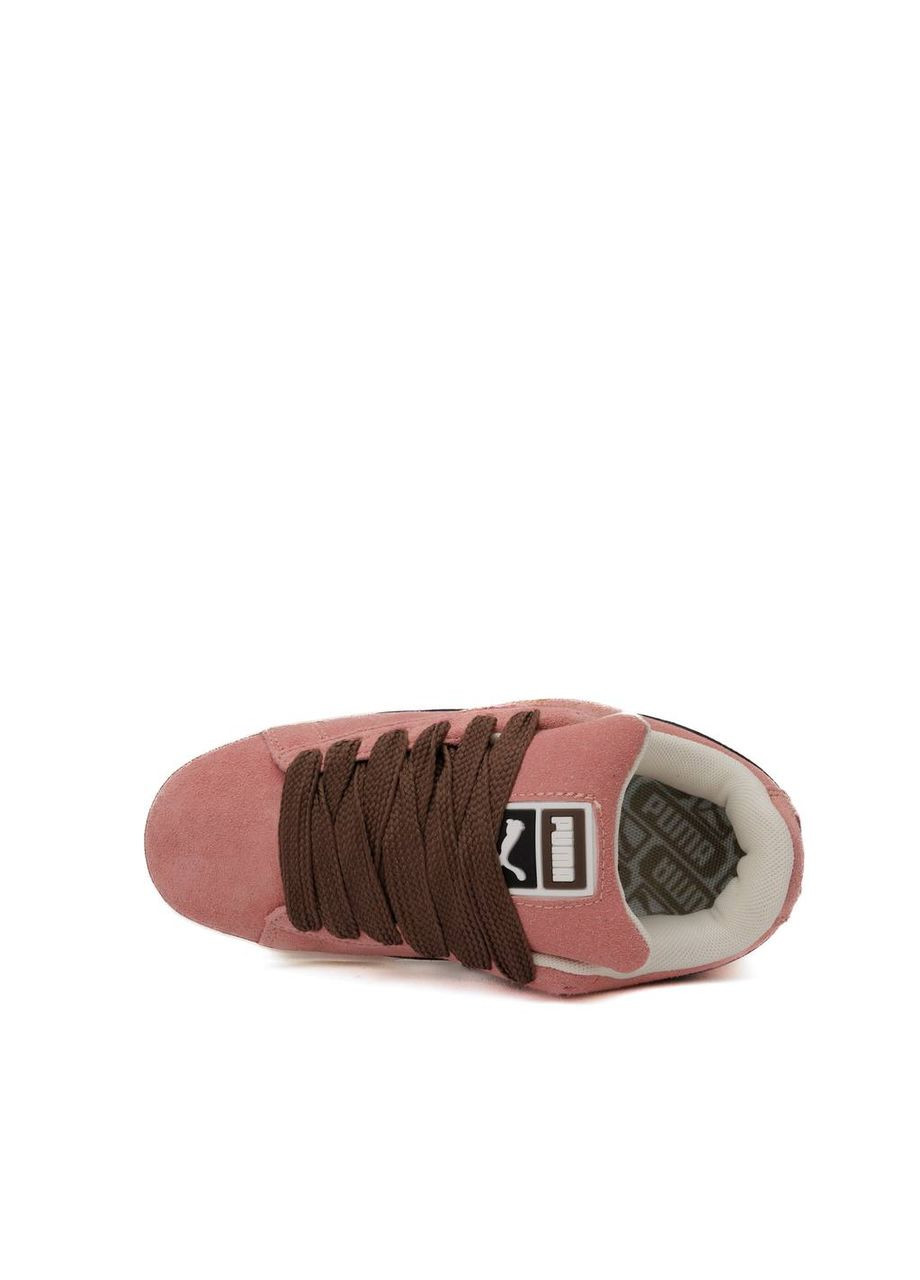 Кроссовки женские Puma ND No Brand Suede XL Pink Brown розовые демисезоны (306567890)