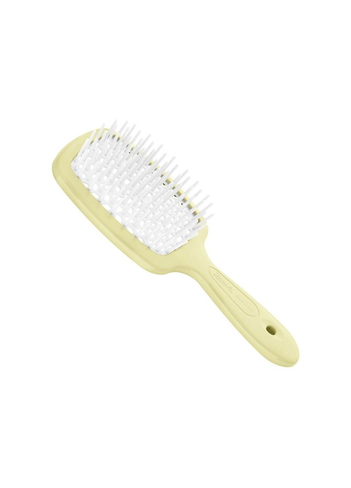 Расческа для волос Superbrush, желтый c белым Janeke (324231406)