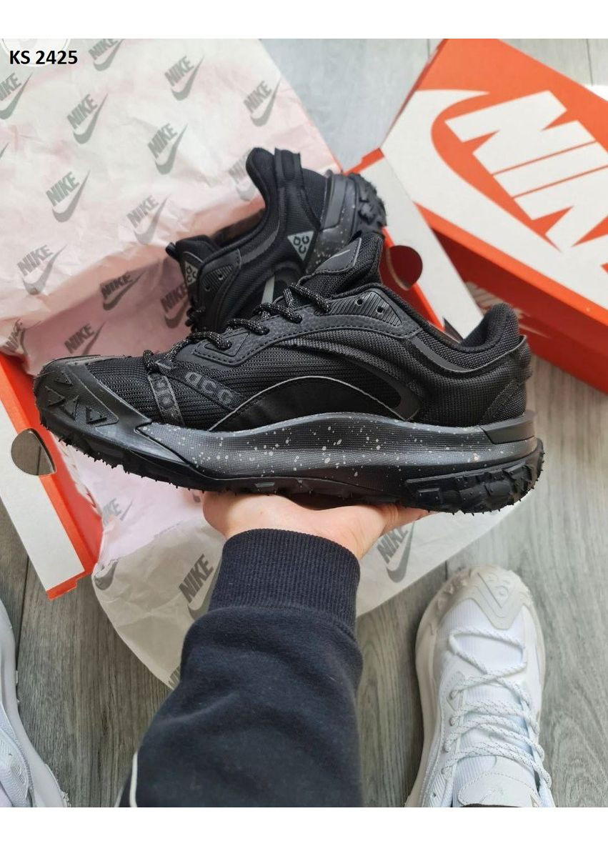 Черные демисезонные кроссовки мужские nike acg mounth fly 2 low gtx black найк асж маунс флай No Brand