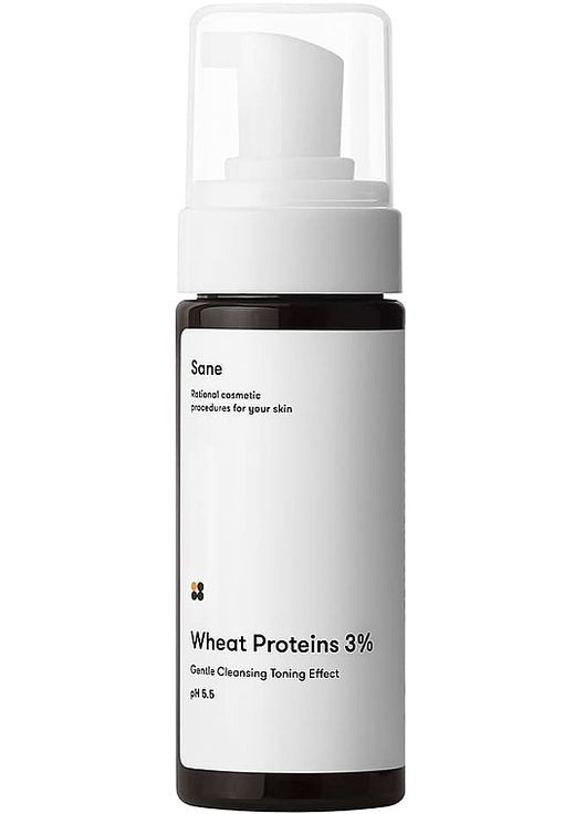 Пенка для умывания с протеинами пшеницы 3% Cleansing Foam With Wheat Proteins 3% 150ml (755465-89) Sane (368607438)