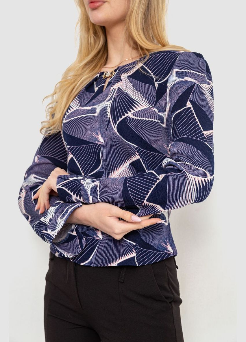 Комбинированная блуза с принтом Kamomile 186R400