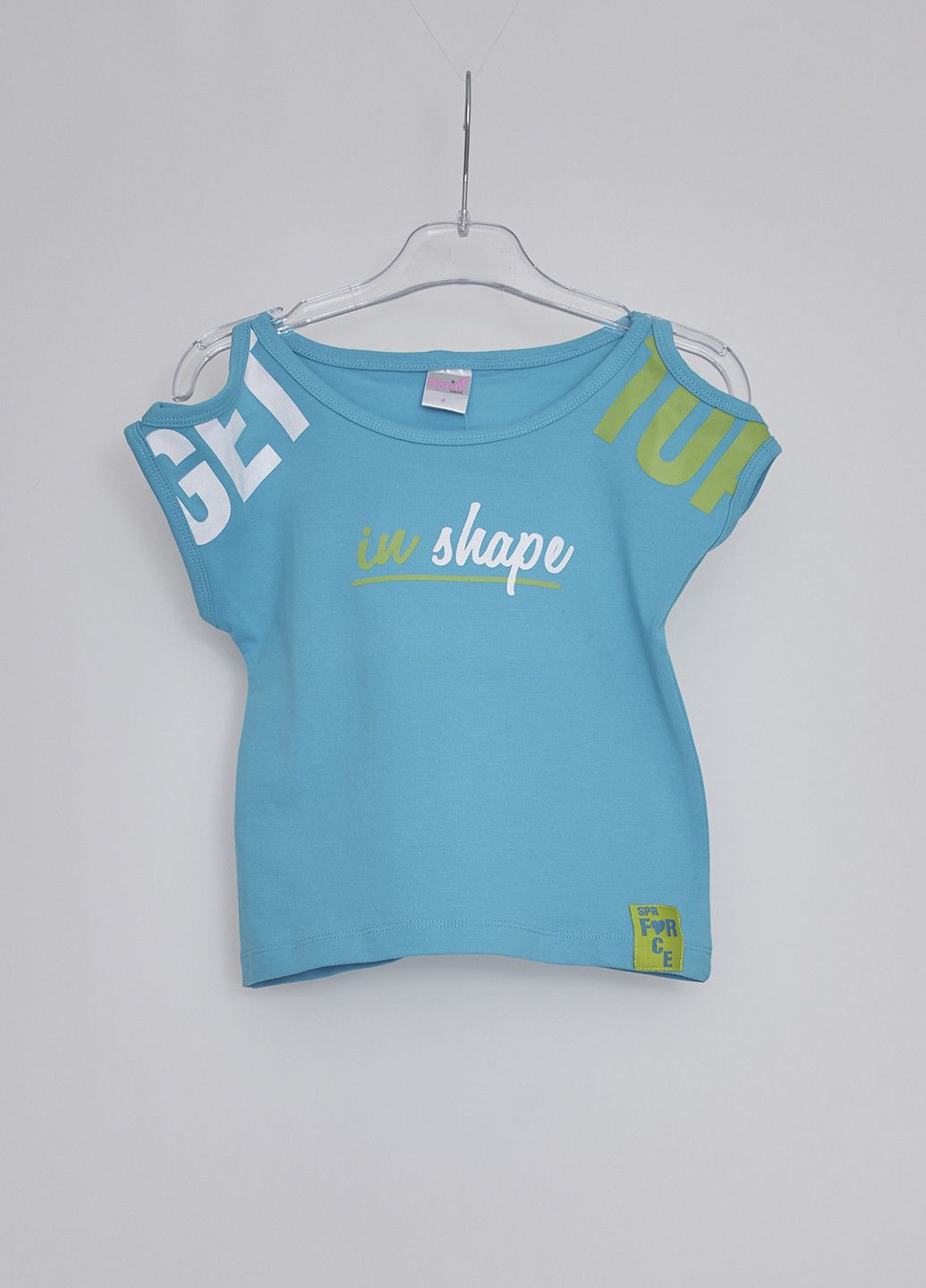 Голубая летняя футболка голубой Sprint