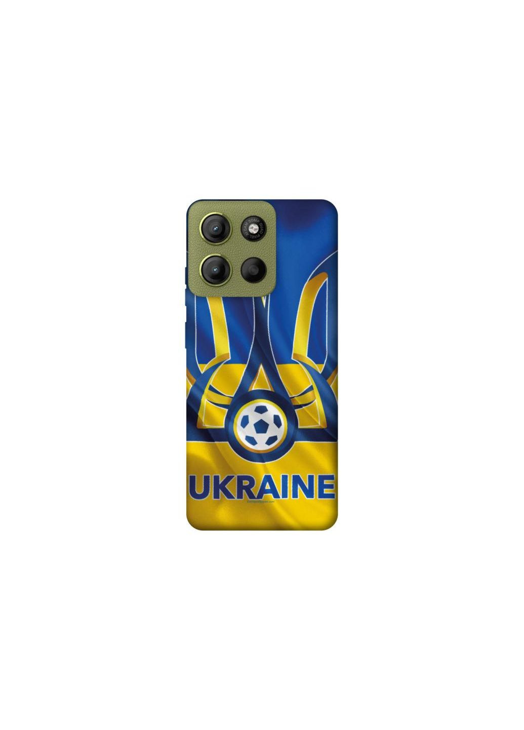 Чехол на Motorola Moto G15 4G Футбольный Герб v3 Frontalka (353361911)